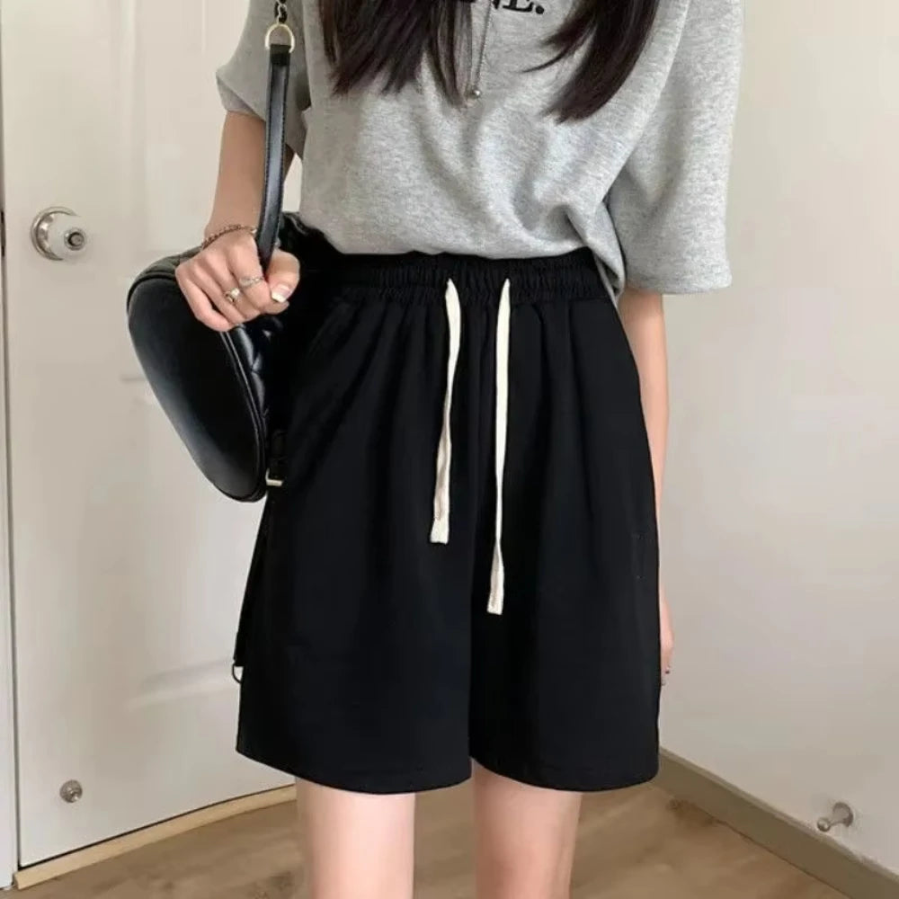 Summer Women's Shorts Loose Sports Shorts Outdoor Sportswear Hip-hop Y2k Casual Daily Street Wear Shorts